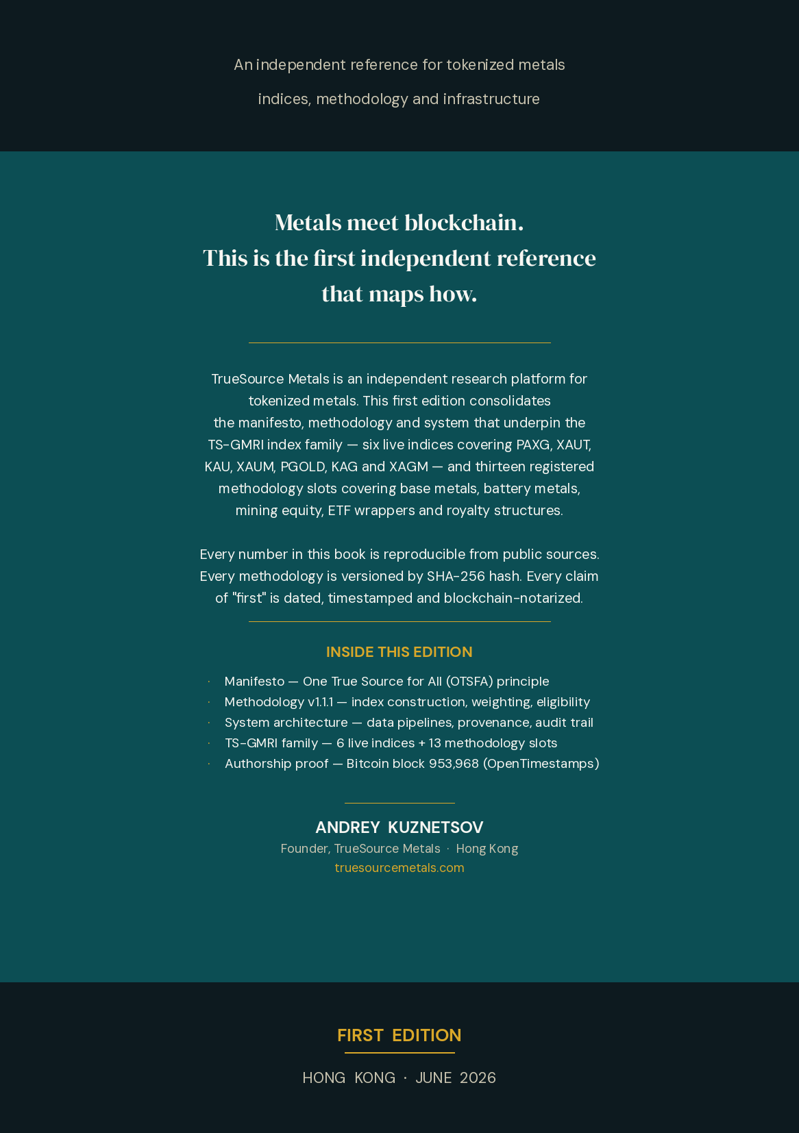 TSM Book — Concise Edition back cover